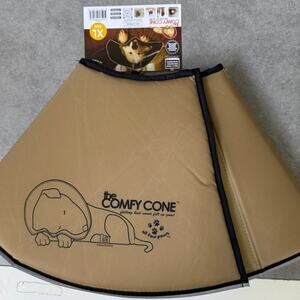 The Comfy Cone Comfy Cone Large - Tan Brown 1 unit. XL 12 in